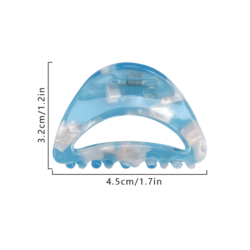 Arc Notch Acetat Haarklammer