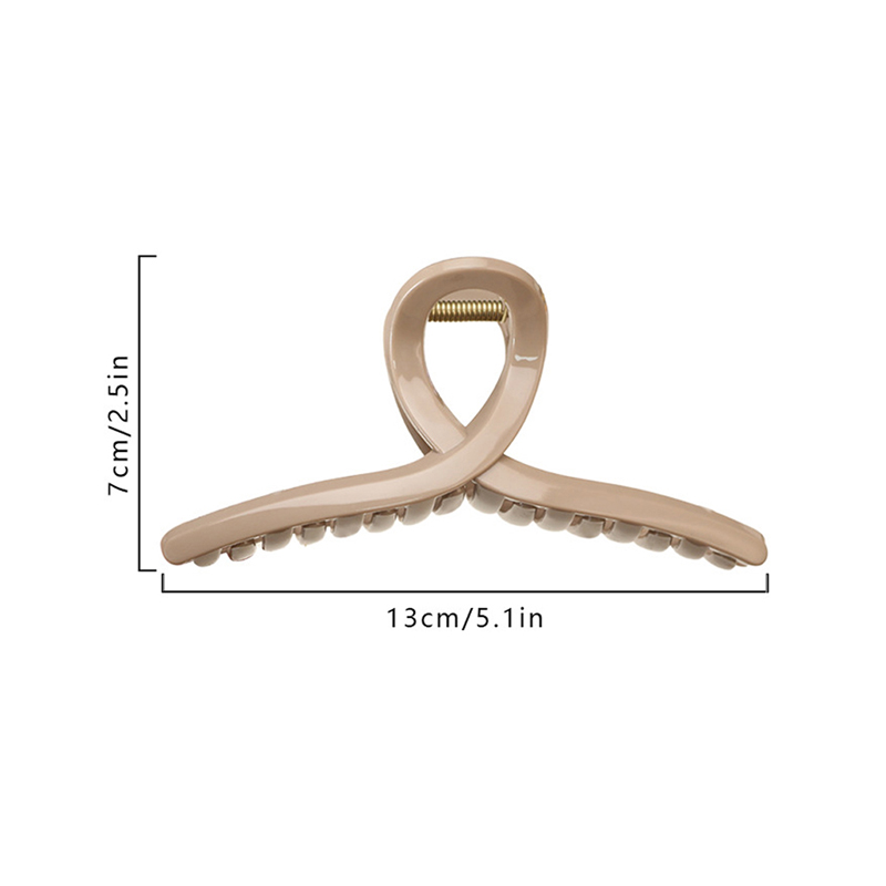 13 cm langer Haarklammerclip aus injiziertem Kunststoff