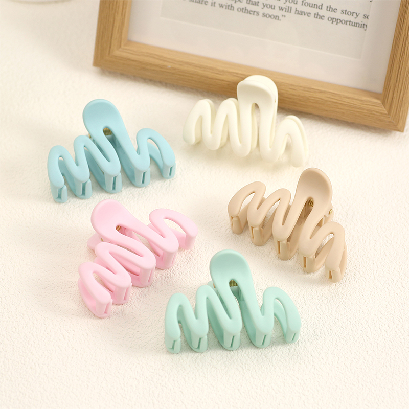 Curve Frosting Haarklammer aus Kunststoff mit Injektion