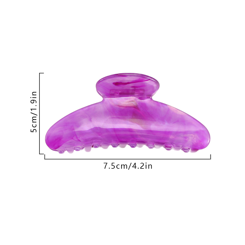 Leichter Arc Acetat-Haarklammerclip