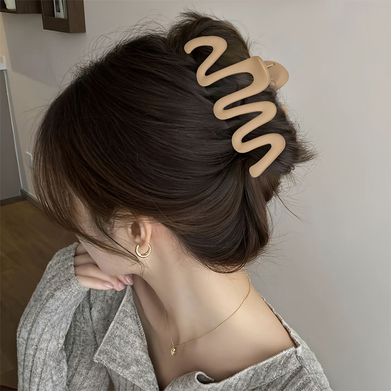 Curve Injizierter Haarklammerclip aus Kunststoff